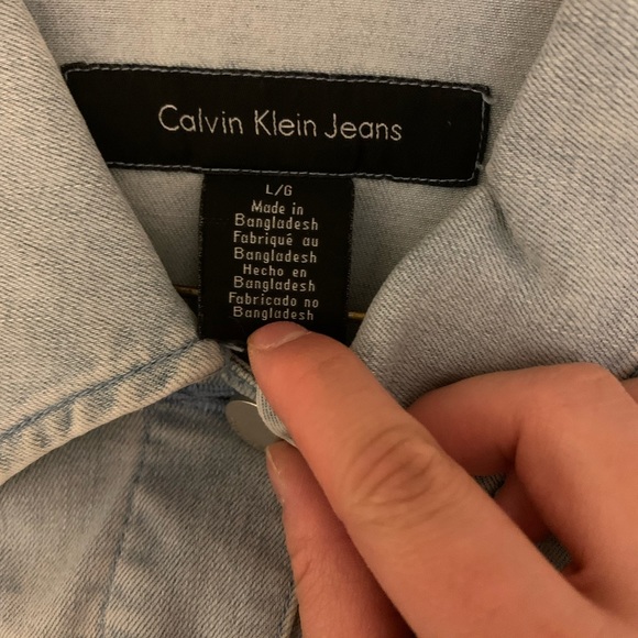 Calvin clean Jean jacket - Picture 3 of 3